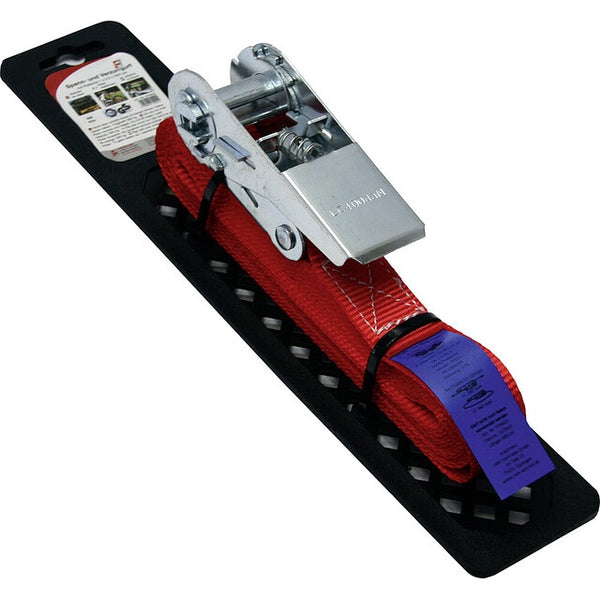 Spann- und Verzurrgurt 2,5 x 500 cm, rot