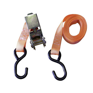 Spanngurt Ratsche 2,5x300 cm orange, 680 kg