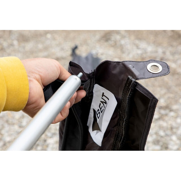 Spannstab BENT Alu 243-249 cm, robust & verstellbar - 5