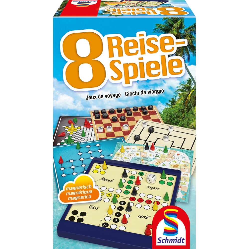 Spiel Schmidt 8 Reise - Magnetische Spiele für unterwegs