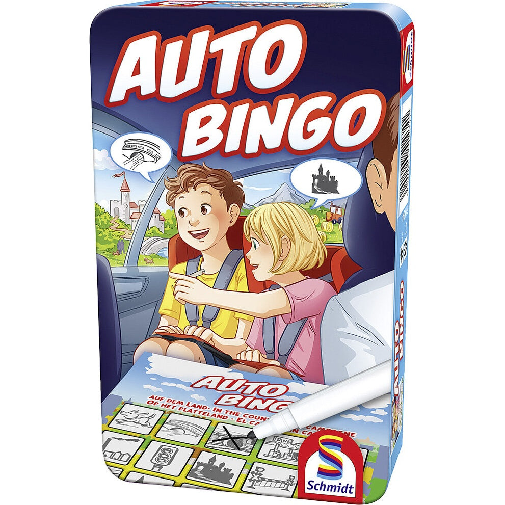 Spiel Schmidt Auto Bingo - Unterhaltsames Gesellschaftsspiel