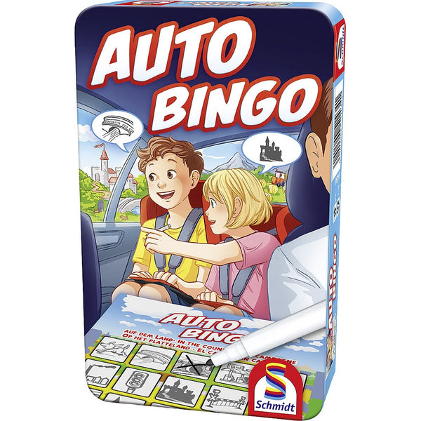 Spiel Schmidt Auto Bingo - Unterhaltsames Gesellschaftsspiel
