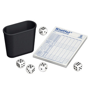 Spiel Schmidt Kniffel - Gesellschaftsspiel in Metalldose