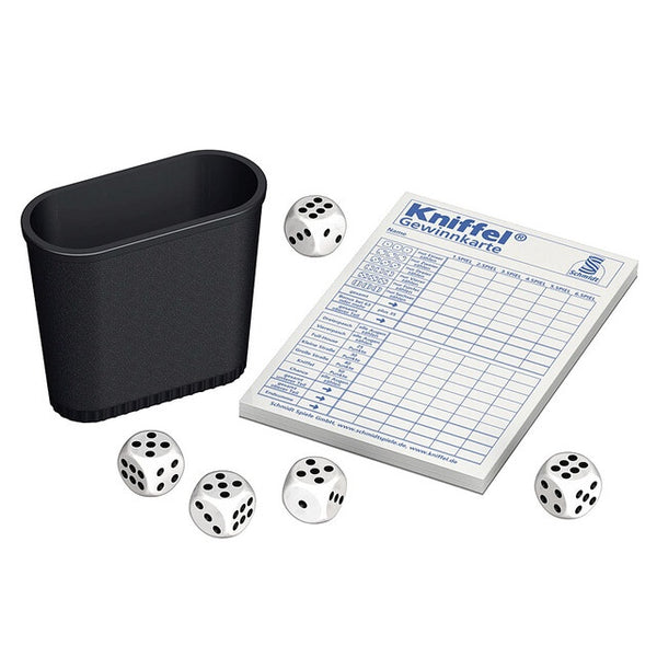 Spiel Schmidt Kniffel - Gesellschaftsspiel in Metalldose