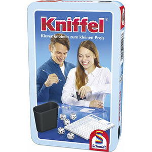 Spiel Schmidt Kniffel - Gesellschaftsspiel in Metalldose - 2