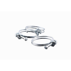 Spiralschlauch-Schellen Ø 40 mm, 3 Stück – Metall