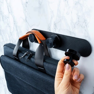 Spotlight Garderobe schwarz – magnetisch, ohne Bohren