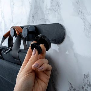 Spotlight Garderobe schwarz – magnetisch, ohne Bohren - 4