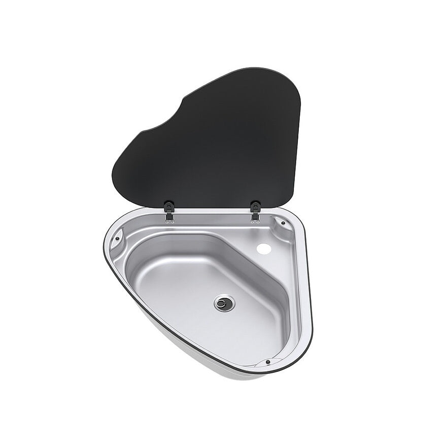 Spülbecken THETFORD Basic Line 33 dreieckig rechts