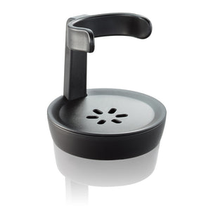 Spülmittelbürste SWIFT mit Abtropfständer schwarz - 2