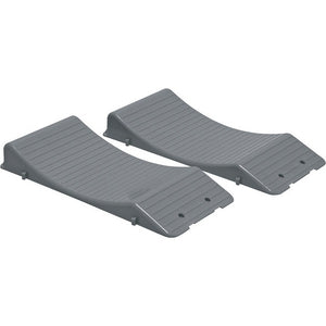 Standplatte Fiamma Wheel Saver grau – 2 Stück