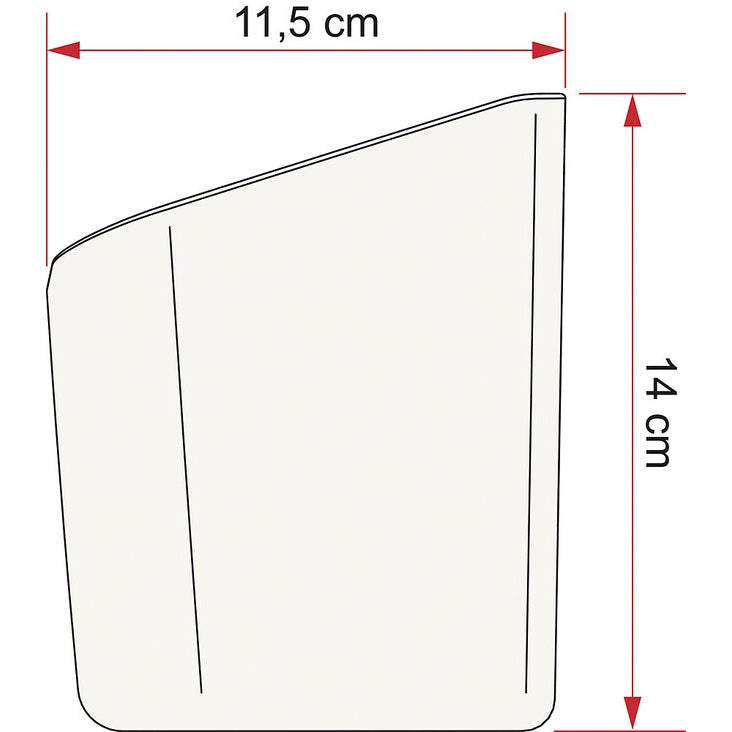 Staubehälter FIAMMA Pocke Plus L weiß