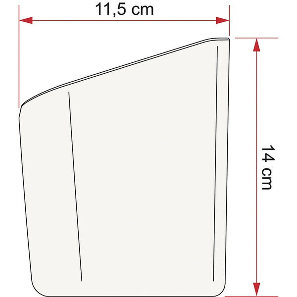 Staubehälter FIAMMA Pocke Plus L weiß - 2