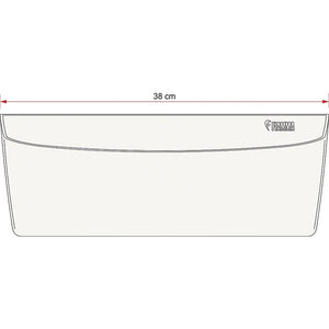 Staubehälter FIAMMA Pocke Plus L weiß - 3