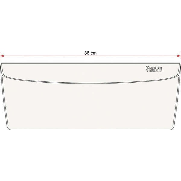 Staubehälter FIAMMA Pocke Plus L weiß - 3