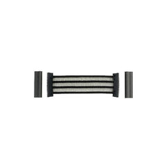 Staunetz KiiPER mini schwarz 40x4 cm – platzsparend