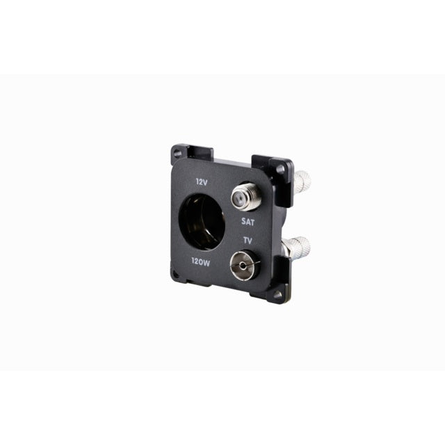 Steckdose 12V DIN TV+SAT schwarz - FAWO