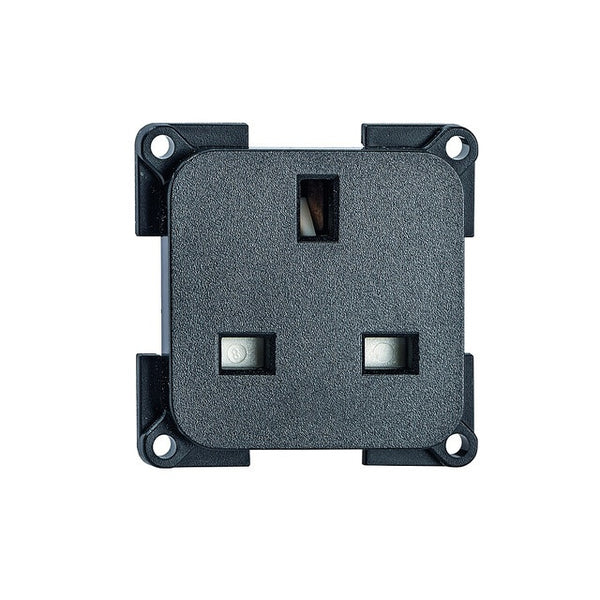 Steckdoseneinsatz Schwarz - British Standard