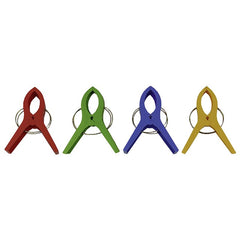 Strandhandtuch Halter 4er Set in multicolor
