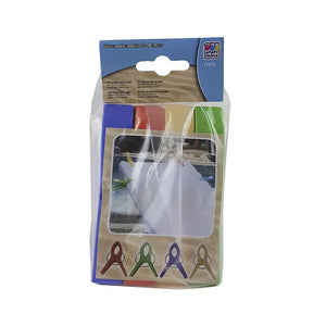 Strandhandtuch Halter 4er Set in multicolor