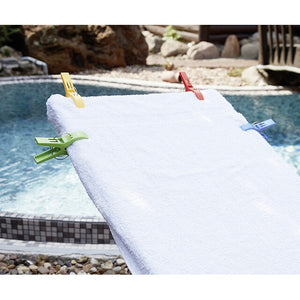 Strandhandtuch Halter 4er Set in multicolor - 3