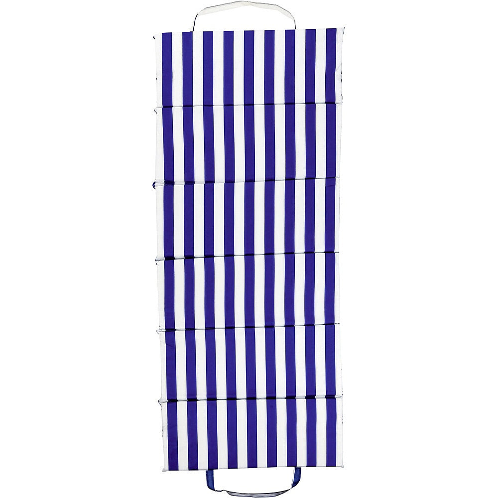 Strandmatte Brunner Grenada blau/weiß – 183 cm