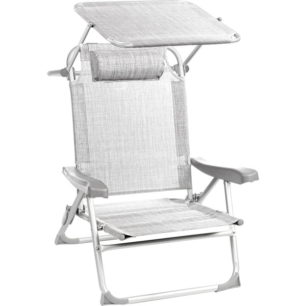 Strandstuhl Makai mit Sonnenblende - Komfort pur