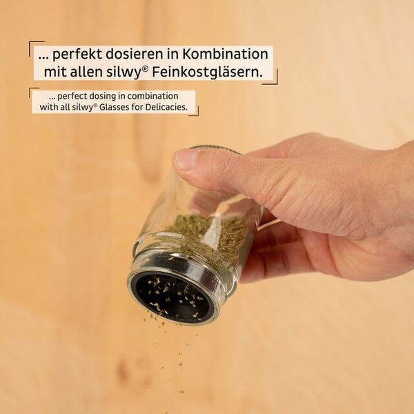 Streueinsätze für Feinkost Magnetgläser