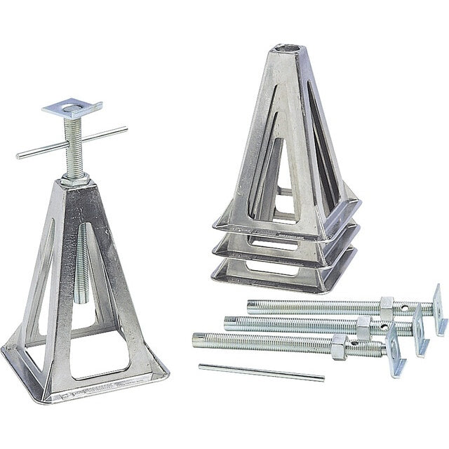 Stützbock FIAMA Alu 4er Set - Höhenverstellbar