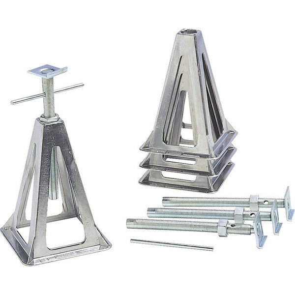 Stützbock FIAMA Alu 4er Set - Höhenverstellbar