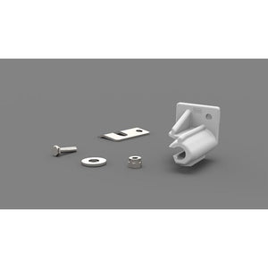 Stützfußhalterung F45 Ti L / F45 L links