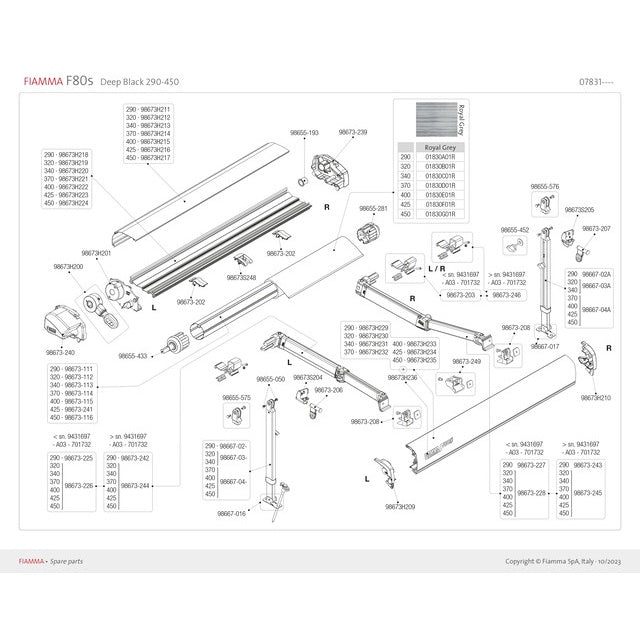 Stützfußhalterung FIAMMA F80s links kaufen