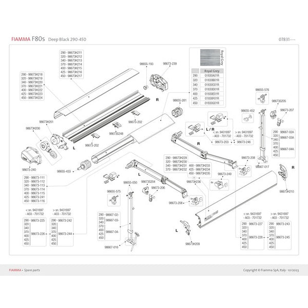 Stützfußhalterung FIAMMA F80s links kaufen - 2