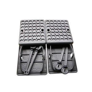 Stützplatten Jumbo Foot für Kurbelstützen – 4 Stück