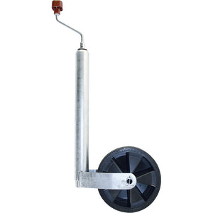 Stützrad Al-Ko 215mm - Vollgummi mit Kunststofffelge