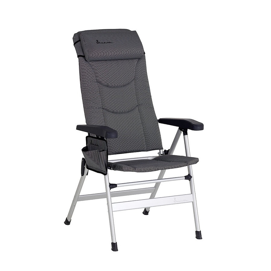 Stuhl Thor Isabella Dunkelgrau für Camping