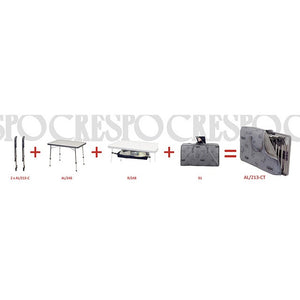 Stuhlset Klappstühle Tisch 2er Set anthrazit