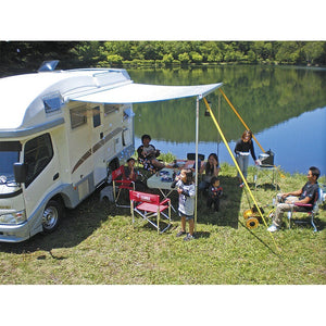 Sturmband Tie Down Gelb für Markisen-Befestigung - 3