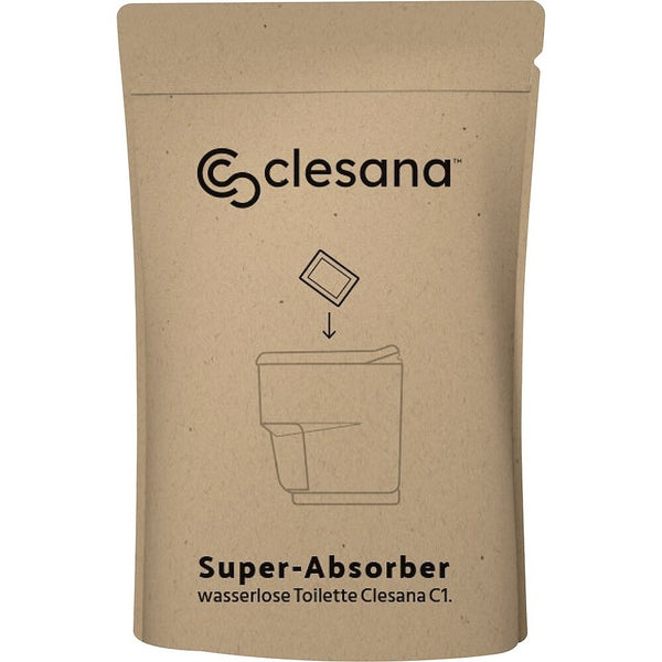Super Absorber Clesana 20 Stück für Campingtoiletten