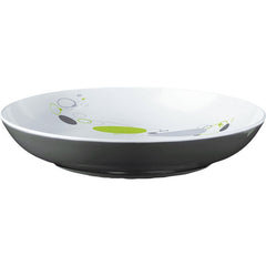 Suppenteller Melamin BRUNNER Space 21 cm weiß/grau/lime