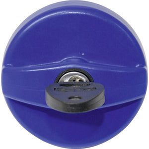 Tankdeckelverschluss STS blau m.Bel. Zadi Zyl.