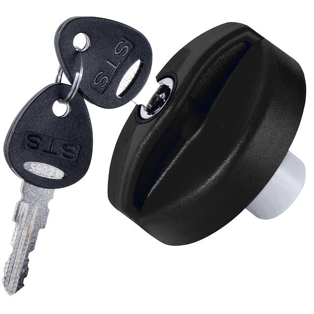 Tankdeckelverschluss STS – Frischwasser schwarz