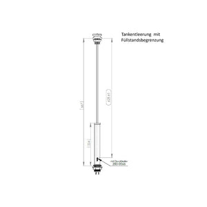 Tankentleerung mit Füllstandsbegrenzung 62cm - 2
