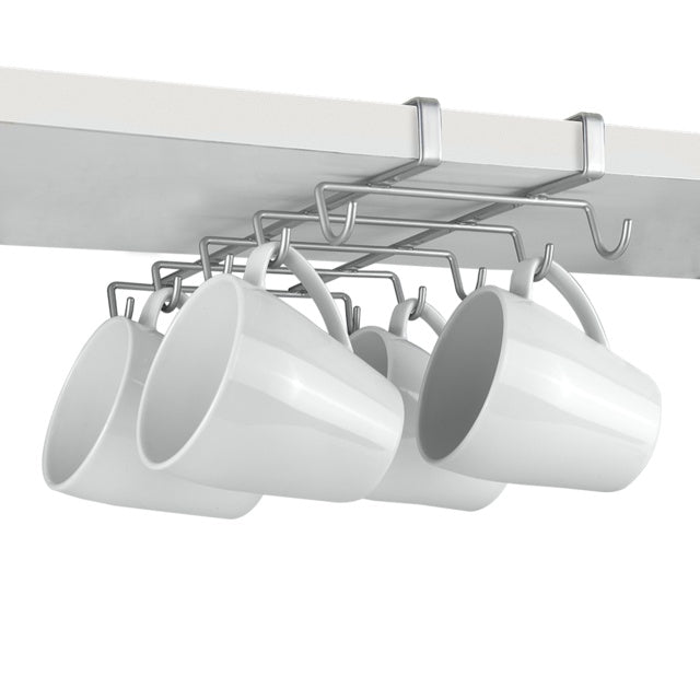 Tassenhalter My-Mug - 10 Haken, silber