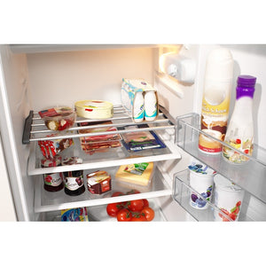 Teleskop-Kühlschrankboden silber – 36–58 cm