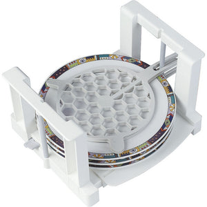 Tellerhalter für 8 Teller - Weiß aus Kunststoff