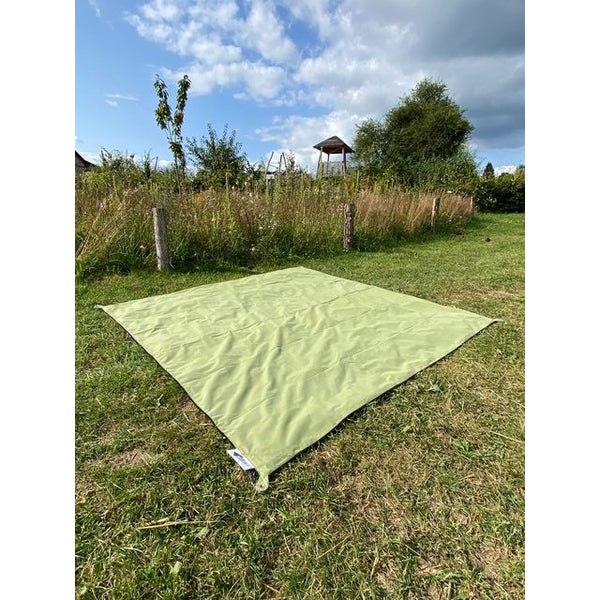 Teppich Zip-Carpet - Moosgrün für Zelt & Outdoor - 2