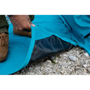 Teppich Zip-Carpet - Moosgrün für Zelt & Outdoor - 5
