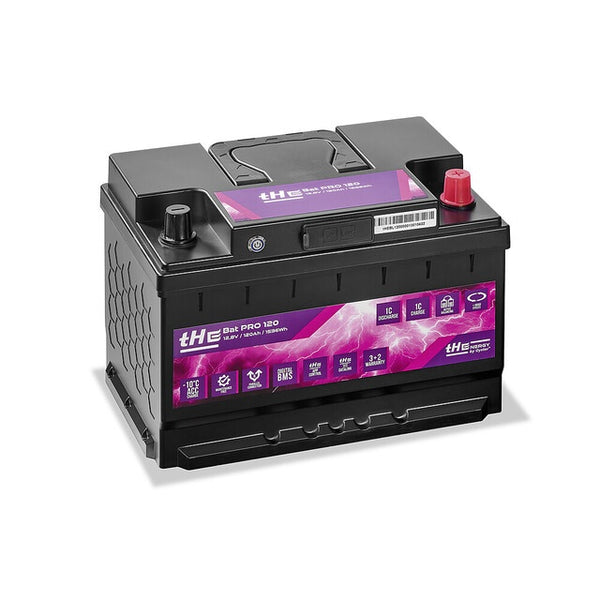 tHEnergy tHE Bat Pro 120 – LiFePO4 12V 120Ah