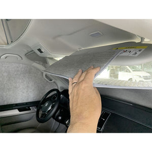 Thermo Innenisoliermatte VW T5/T6 3-teilig grau - 3